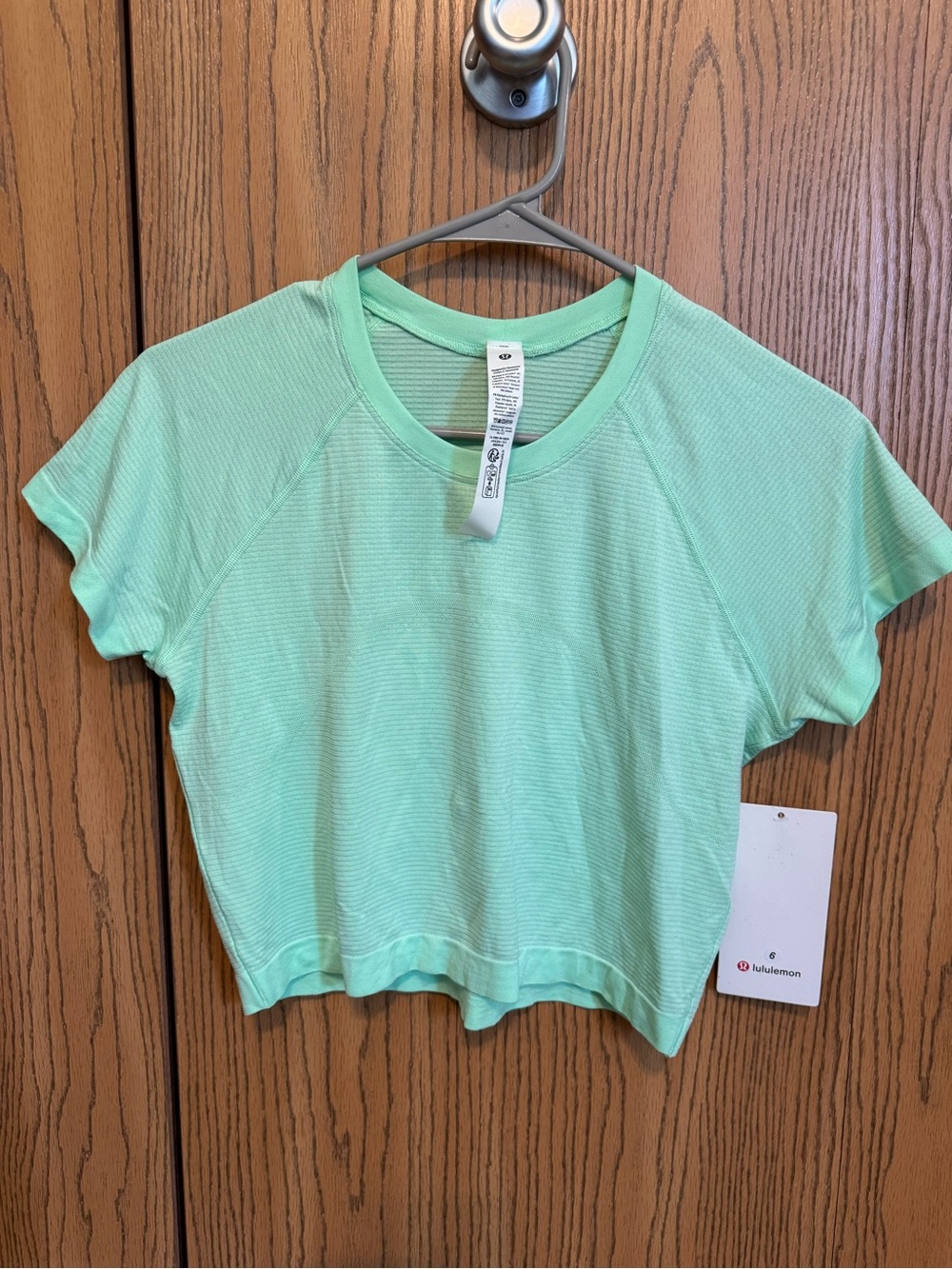 lululemon Swiftly Tech Cropped Short-Sleeve Shirt 2.0
